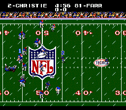 Tecmo Super Bowl (Japan) In game screenshot